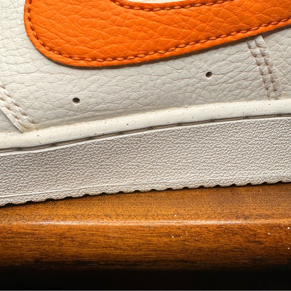 Nike Court Vision Low Next Nature “Sail Hot Curry”Women’s Size 7 Sneakers - Picture 9 of 10